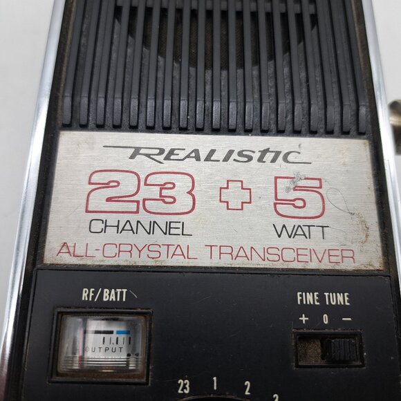 Realistic TRC-101 Transceiver 23 Channel Walky Talky - Picture 8 of 11